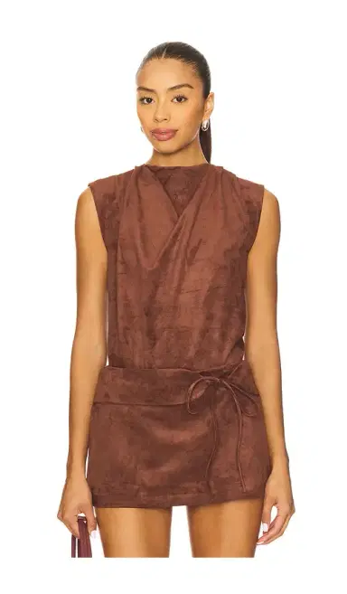 Amanda Uprichard x REVOLVE Freya Suede Top | Thumbnail 1 Amanda Uprichard x REVOLVE Freya Suede Top | Thumbnail 1