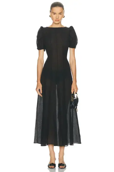 LPA Emory Midi Dress | Thumbnail 3 LPA Emory Midi Dress | Thumbnail 3