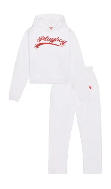Playboy Logo Hoodie and Sweatpant Set | Thumbnail 1