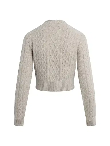 Favorite Daughter Women's The Eleanor Merino Wool-Blend Cardigan - Basmati - Size XL | Thumbnail 3