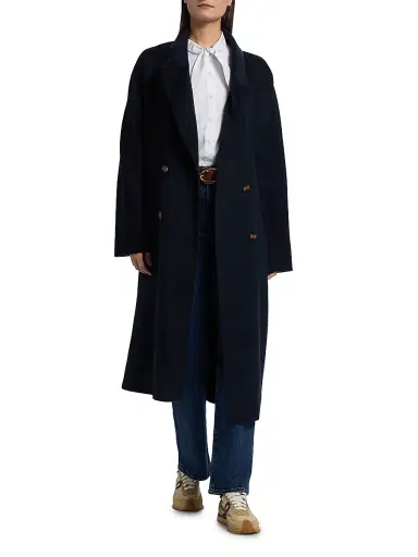 Favorite Daughter Women's The Luca Wool-Blend Coat - Navy - Size Large | Thumbnail 3 Favorite Daughter Women's The Luca Wool-Blend Coat - Navy - Size Large | Thumbnail 3