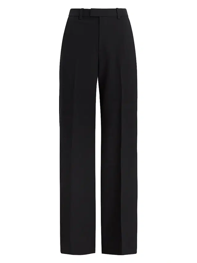 Favorite Daughter Women's Odessa High-Rise Straight-Leg Pants - Black