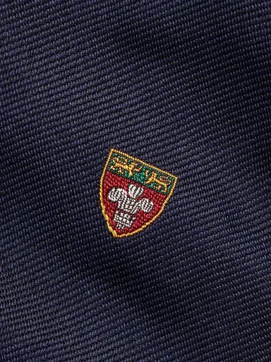 Polo Ralph Lauren Men's Silk Repp Narrow Club Tie | Thumbnail 3 Polo Ralph Lauren Men's Silk Repp Narrow Club Tie | Thumbnail 3
