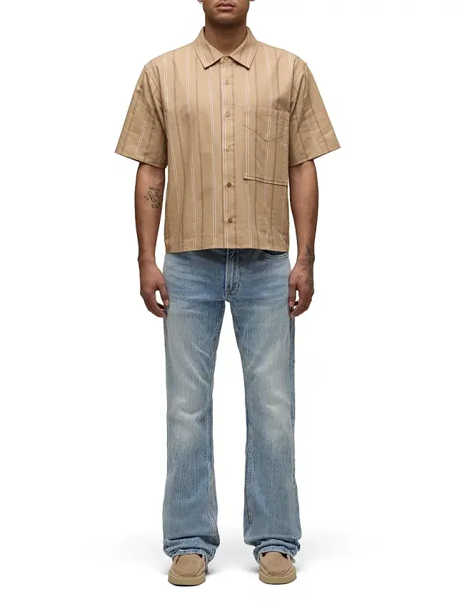 Hudson Jeans Men's Walker Kick Flare Jeans - Retreat