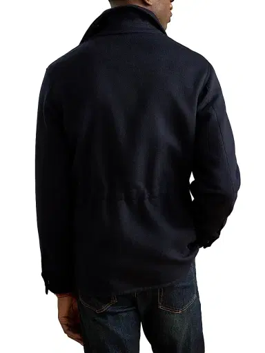 Ralph Lauren Purple Label Men's Ripley Wool-Cashmere Four-Pocket Jacket - Classic Chairman Navy | Thumbnail 4