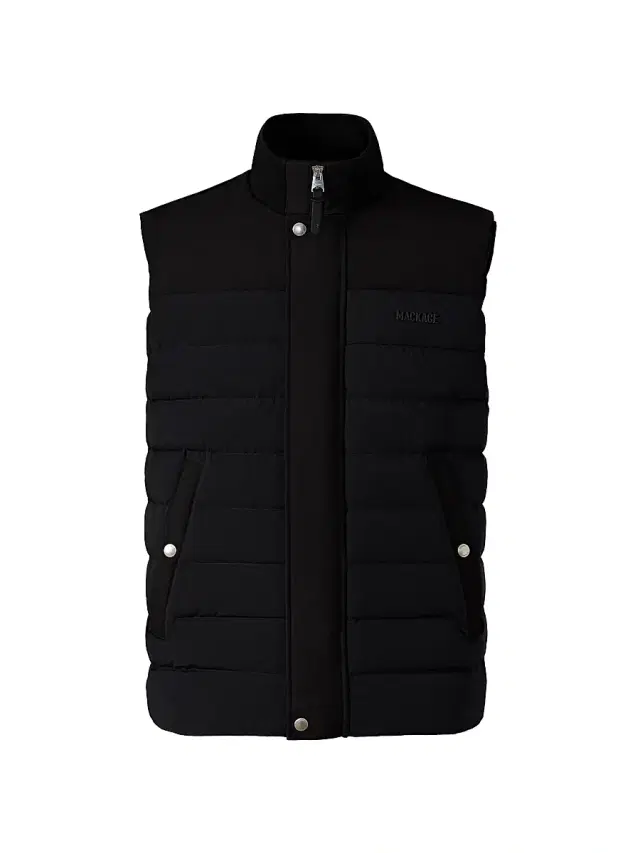 Men's Brody Quilted Down Vest - Black