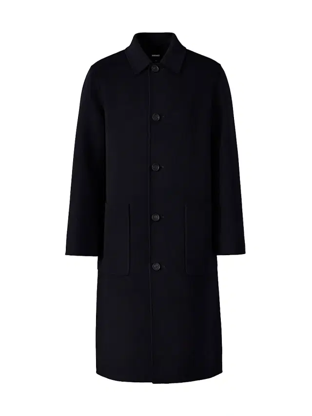 Beckett Wool Coat - Navy