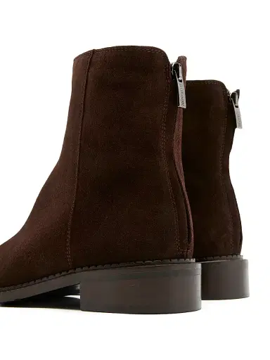 La Canadienne Women's Selina 30MM Suede Boots - Brunette Suede - Size 8.5 | Thumbnail 4 La Canadienne Women's Selina 30MM Suede Boots - Brunette Suede - Size 8.5 | Thumbnail 4