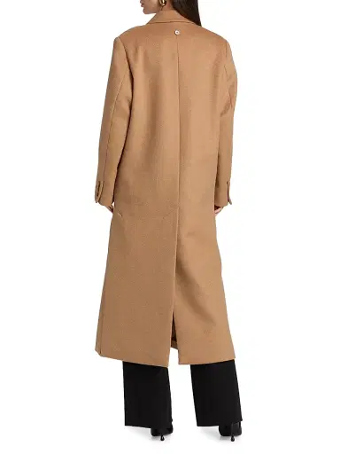 Heirlome Women's Lilli Camel Hair Double-Breasted Coat - Camel | Thumbnail 5 Heirlome Women's Lilli Camel Hair Double-Breasted Coat - Camel | Thumbnail 5
