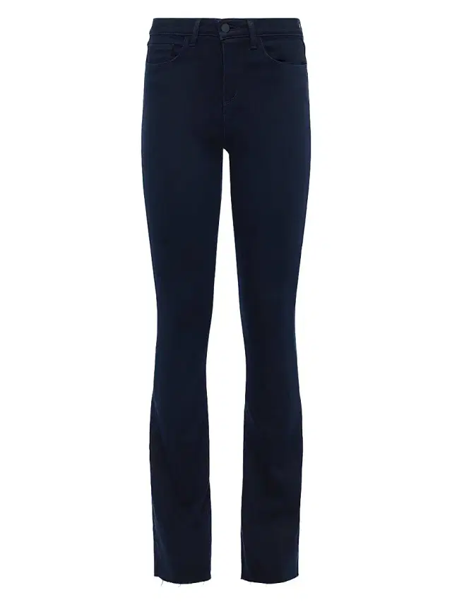 Women's Ruth Stretch High-Rise Straight-Leg Jeans - Metro