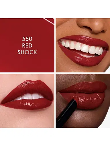 Dior Women's Rouge On Stage Lipstick - 550 Red Shock | Thumbnail 2 Dior Women's Rouge On Stage Lipstick - 550 Red Shock | Thumbnail 2