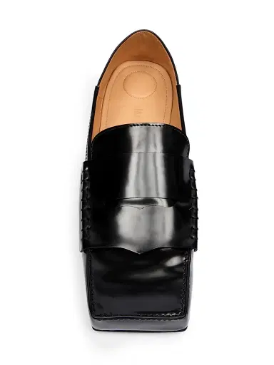 Jacquemus Men's Square-Toe Patent Leather Loafers - Black - Size 8 | Thumbnail 4 Jacquemus Men's Square-Toe Patent Leather Loafers - Black - Size 8 | Thumbnail 4