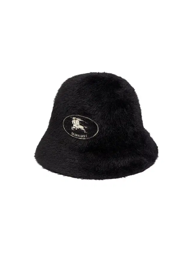 Men's EKD Embroidered Faux-Fur Bucket Hat - Black