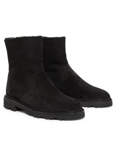 Manolo Blahnik Women's Tomosa Suede Boots - Black | Thumbnail 2 Manolo Blahnik Women's Tomosa Suede Boots - Black | Thumbnail 2