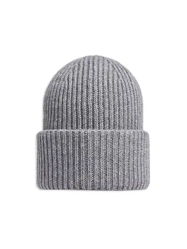 Moncler Men's Beanie Hat in Cashmere | Thumbnail 2