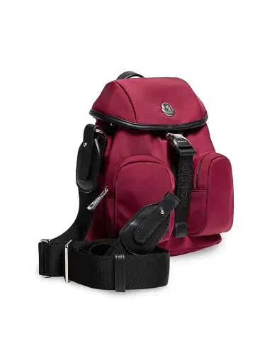 Moncler Women's Mini Trick Crossbody Bag - Burgundy | Thumbnail 3
