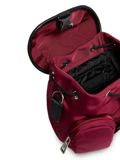 Moncler Women's Mini Trick Crossbody Bag - Burgundy | Thumbnail 4