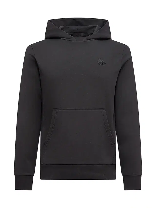 Men's Hoodie in Cotton - Black