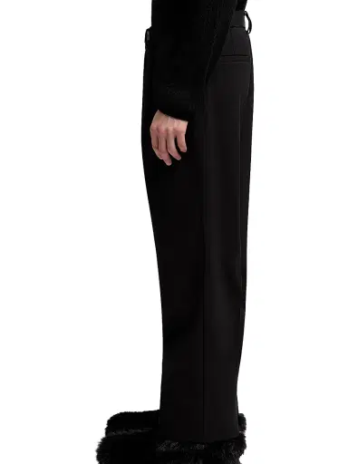 Moncler Men's Pants in Twill - Black | Thumbnail 4 Moncler Men's Pants in Twill - Black | Thumbnail 4