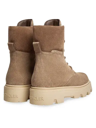 Moncler Women's Aurea Boots in Suede - Light Brown | Thumbnail 3 Moncler Women's Aurea Boots in Suede - Light Brown | Thumbnail 3