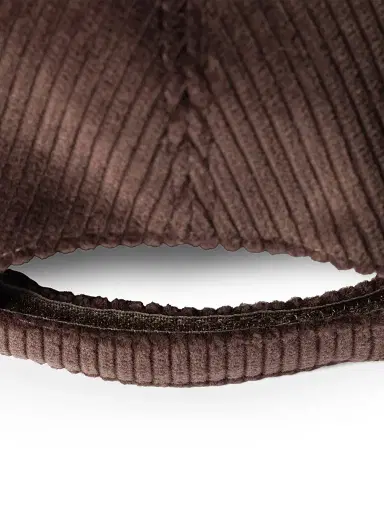 Miu Miu Women's Velvet Baseball Cap - Brown | Thumbnail 3 Miu Miu Women's Velvet Baseball Cap - Brown | Thumbnail 3