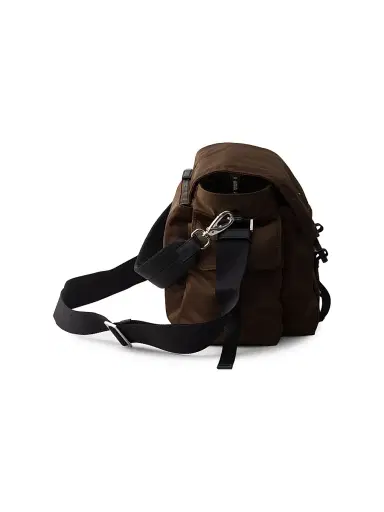 Prada Men's Explore Re-Nylon and Leather Bag - Brown | Thumbnail 5