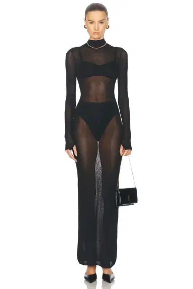 L'Academie Reyes Maxi Knit Dress | Thumbnail 3