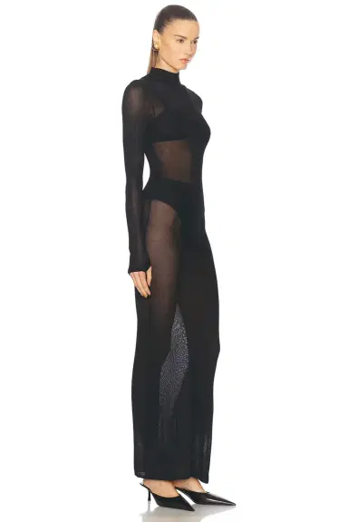L'Academie Reyes Maxi Knit Dress | Thumbnail 4