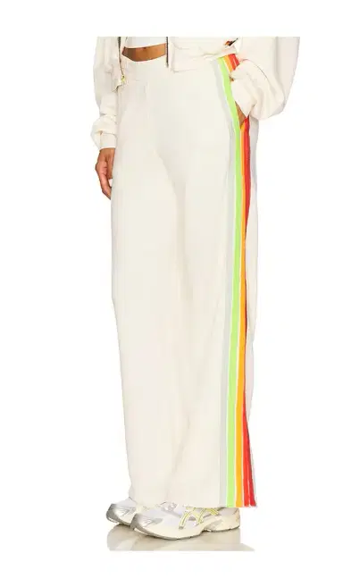 Aviator Nation 5 Stripe Wide Leg Pocket Sweatpant | Thumbnail 1