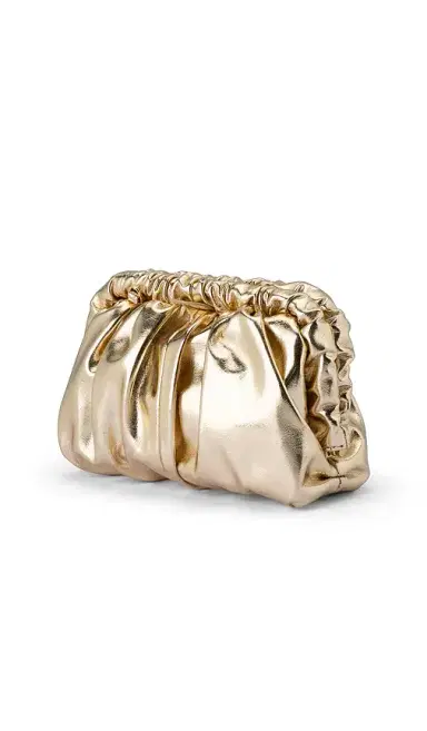 olga berg Betty Metallic Clutch | Thumbnail 2