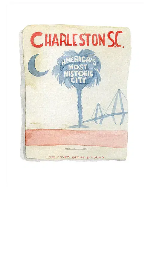 5x7 Charleston Print
