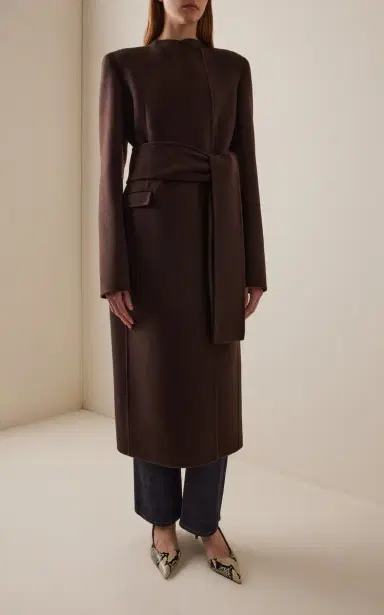 Khaite Jelson Double-Faced Wool Coat | Thumbnail 2 Khaite Jelson Double-Faced Wool Coat | Thumbnail 2