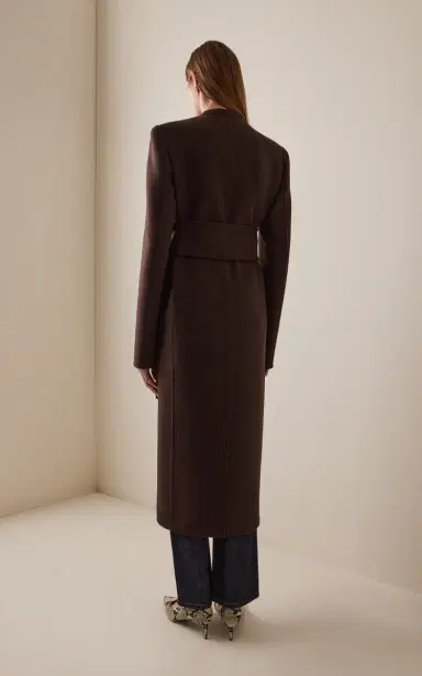 Khaite Jelson Double-Faced Wool Coat | Thumbnail 4 Khaite Jelson Double-Faced Wool Coat | Thumbnail 4