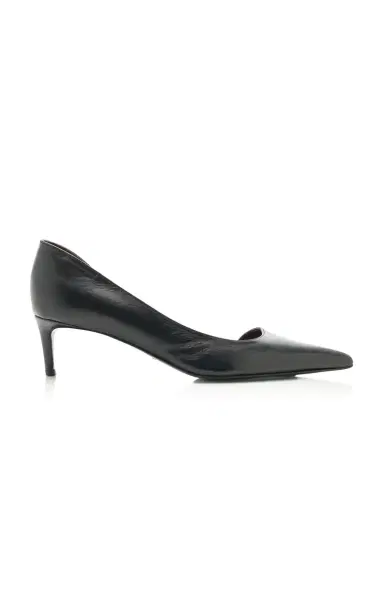 Khaite Jett d'Orsay Leather Pumps | Thumbnail 2