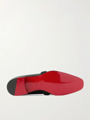Christian Louboutin Dandydeco Grosgrain-Trimmed Patent-Leather Loafers - Men | Thumbnail 3 Christian Louboutin Dandydeco Grosgrain-Trimmed Patent-Leather Loafers - Men | Thumbnail 3