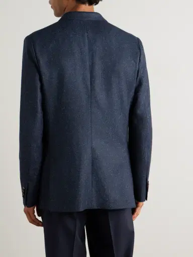 Paul Smith Textured Wool and Silk-Blend Suit Jacket - Men | Thumbnail 3 Paul Smith Textured Wool and Silk-Blend Suit Jacket - Men | Thumbnail 3