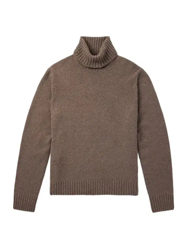 Parksville Baby Cashmere Rollneck Sweater - Men