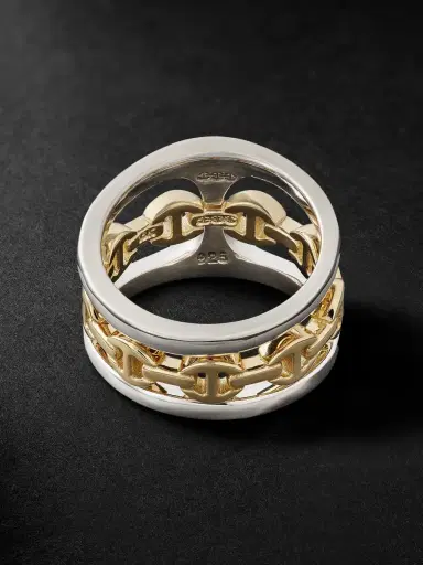 Hoorsenbuhs Phantom Clique Sterling Silver and 18-Karat Gold Ring - Men | Thumbnail 3 Hoorsenbuhs Phantom Clique Sterling Silver and 18-Karat Gold Ring - Men | Thumbnail 3