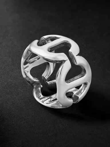 Hoorsenbuhs Sterling Silver Ring - Men | Thumbnail 1 Hoorsenbuhs Sterling Silver Ring - Men | Thumbnail 1