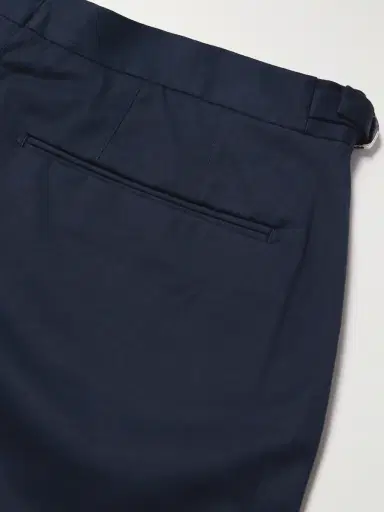 Orlebar Brown Brandon Slim-Fit Tapered Stretch Cotton and Cashmere-Blend Twill Trousers - Men | Thumbnail 5 Orlebar Brown Brandon Slim-Fit Tapered Stretch Cotton and Cashmere-Blend Twill Trousers - Men | Thumbnail 5