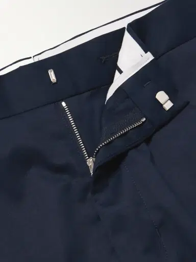 Orlebar Brown Brandon Slim-Fit Tapered Stretch Cotton and Cashmere-Blend Twill Trousers - Men | Thumbnail 6 Orlebar Brown Brandon Slim-Fit Tapered Stretch Cotton and Cashmere-Blend Twill Trousers - Men | Thumbnail 6