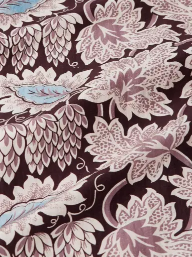 BODE Wisteria Camp-Collar Printed Cotton and Silk-Blend Shirt - Men | Thumbnail 4 BODE Wisteria Camp-Collar Printed Cotton and Silk-Blend Shirt - Men | Thumbnail 4