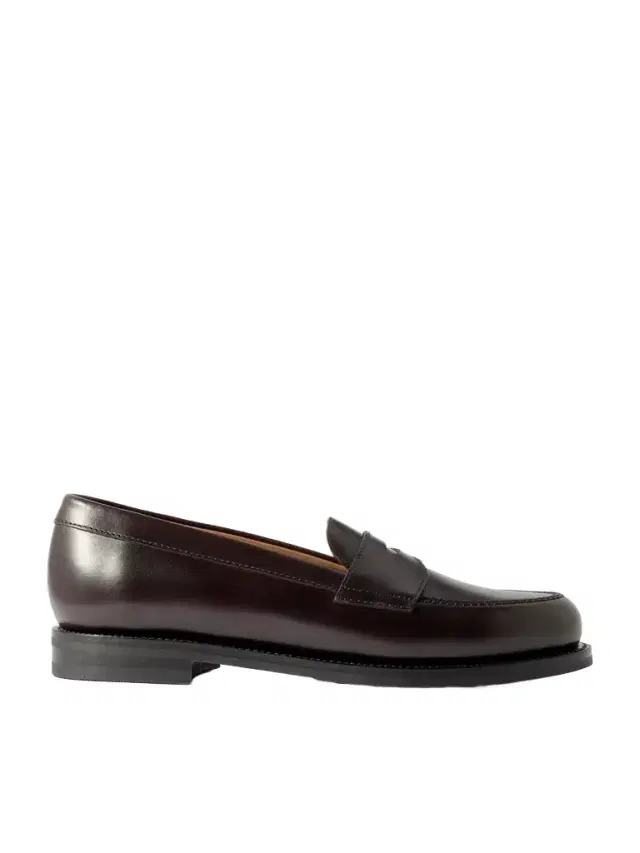The Ivy Leather Penny Loafers - Men