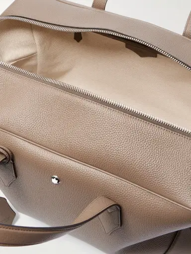 Montblanc Full-Grain Leather Holdall - Men | Thumbnail 5 Montblanc Full-Grain Leather Holdall - Men | Thumbnail 5