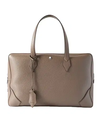 Montblanc Full-Grain Leather Holdall - Men | Thumbnail 1 Montblanc Full-Grain Leather Holdall - Men | Thumbnail 1