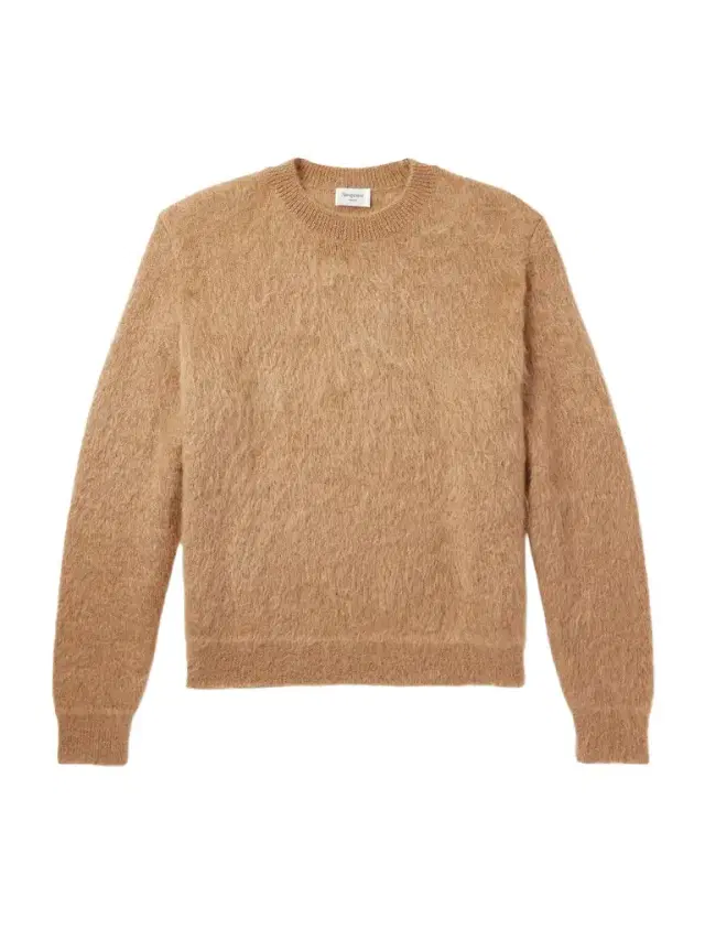 Slim-Fit ohair-Blend Sweateren