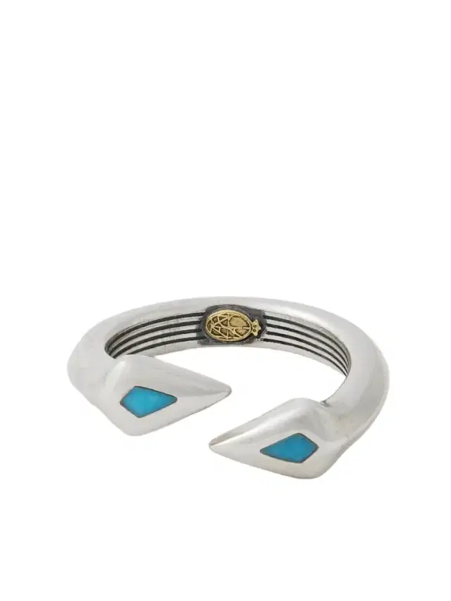 Weston Sterling Silver Kingman Turquoise Ring - Men Weston Sterling Silver Kingman Turquoise Ring - Men