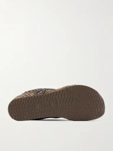Loewe Ballet Runner 2.0 Leather-Trimmed Checked Wool Sneakers - Men | Thumbnail 3 Loewe Ballet Runner 2.0 Leather-Trimmed Checked Wool Sneakers - Men | Thumbnail 3