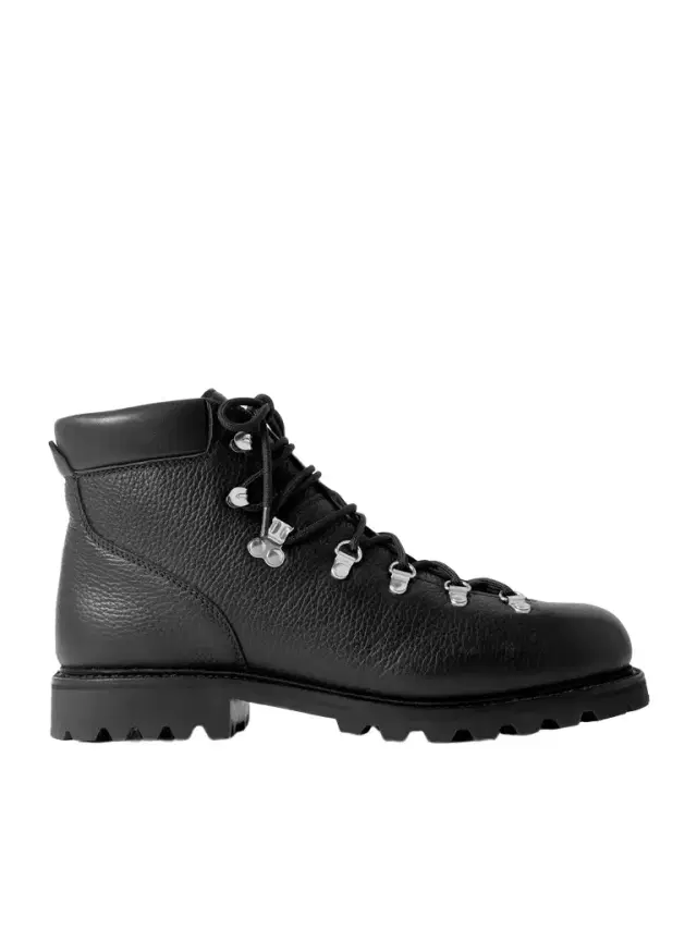 MORJAS Full-Grain Leather Hiking Boots - Men