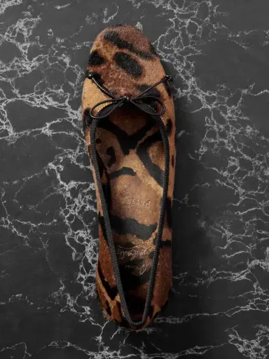 Christian Louboutin Sweetie Jane Leopard-print Calf Hair Ballet Flats | Thumbnail 5 Christian Louboutin Sweetie Jane Leopard-print Calf Hair Ballet Flats | Thumbnail 5